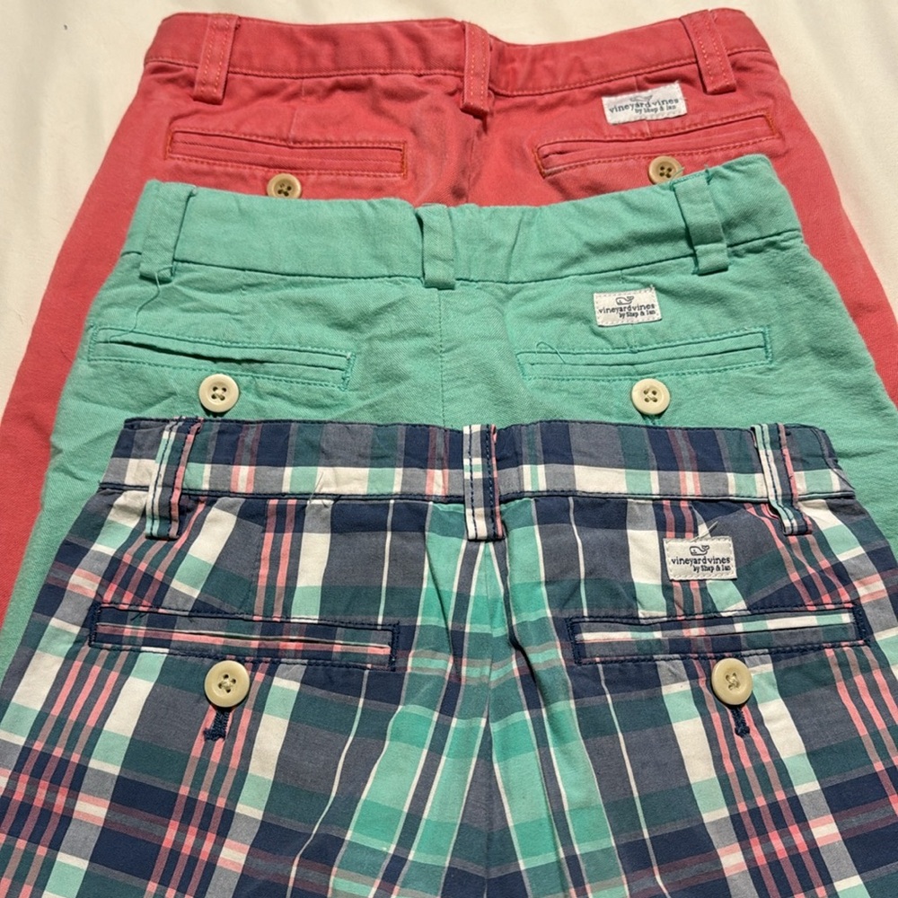 Vineyard Vines Size 6 Shorts. Boys and they are like new. All three for $36.00 - Picture 3 of 3